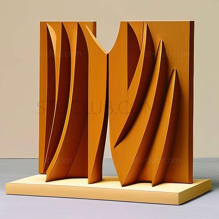 3D model Barnett Newman American artist (STL)